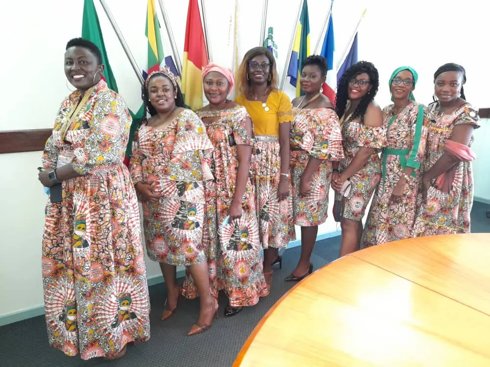 Collaboratrices de la BVMAC lors de la Journée internationale des femmes